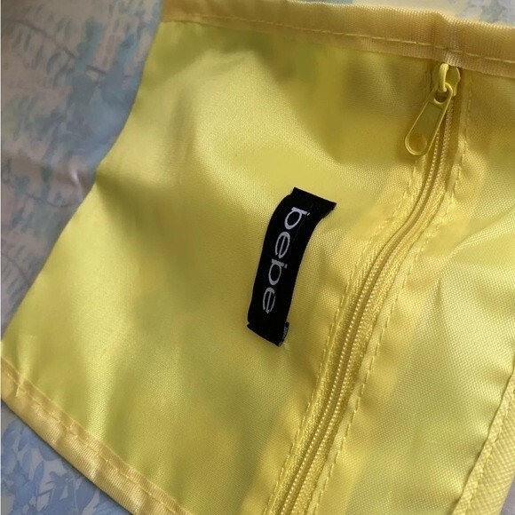 BEBE Limited Edition Spring Garden Colorful Beach Tote Bag Purse New - Picture 7 of 12